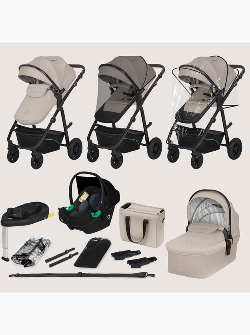 Carrinho de bebé 4 em 1 LIONELO Bianka - Carrinho de bebé + Alcofa + Cadeira auto + Base ISOFIX - Kiabi Carrinho de bebé 4 em 1 LIONELO Bianka - Carrinho de bebé + Alcofa + Cadeira auto + Base ISOFIX - Kiabi