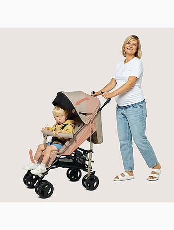 Carrinho de Bebé Bengala Compacto LIONELO Irma - 6-36 Meses - Com Mosquiteiro - Leve