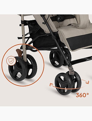 Carrinho de Bebé Bengala Compacto LIONELO Irma - 6-36 Meses - Com Mosquiteiro - Leve