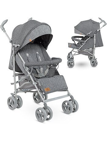 Carrinho de Bebé Bengala Compacto LIONELO Irma - 6-36 Meses - Com Mosquiteiro - Leve