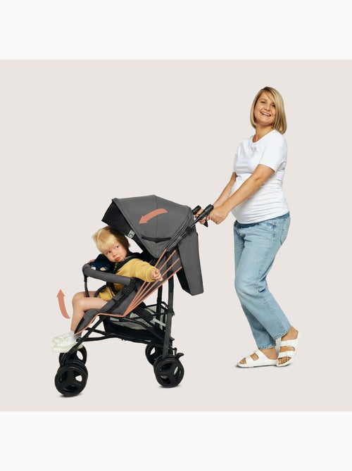 Carrinho de Bebé Bengala Compacto LIONELO Irma - 6-36 Meses - Com Mosquiteiro - Leve - Kiabi Carrinho de Bebé Bengala Compacto LIONELO Irma - 6-36 Meses - Com Mosquiteiro - Leve - Kiabi
