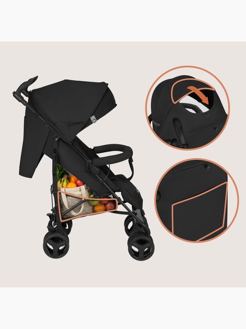 Carrinho de Bebé Bengala Compacto LIONELO Irma - 6-36 Meses - Com Mosquiteiro - Leve - Kiabi