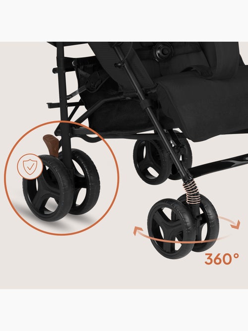Carrinho de Bebé Bengala Compacto LIONELO Irma - 6-36 Meses - Com Mosquiteiro - Leve - Kiabi