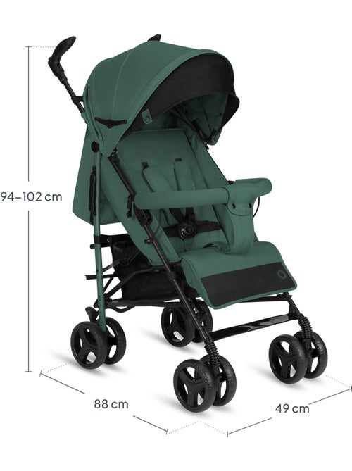 Carrinho de Bebé Bengala Compacto LIONELO Irma - 6-36 Meses - Com Mosquiteiro - Leve - Kiabi