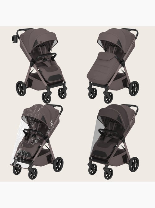 Carrinho de bebé compacto lionelo bett- leve & dobrável - leve & dobrável - até 22 kg - Kiabi Carrinho de bebé compacto lionelo bett- leve & dobrável - leve & dobrável - até 22 kg - Kiabi