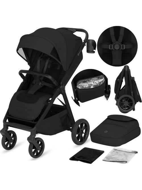 Carrinho de bebé compacto lionelo bett- leve & dobrável - leve & dobrável - até 22 kg - Kiabi Carrinho de bebé compacto lionelo bett- leve & dobrável - leve & dobrável - até 22 kg - Kiabi