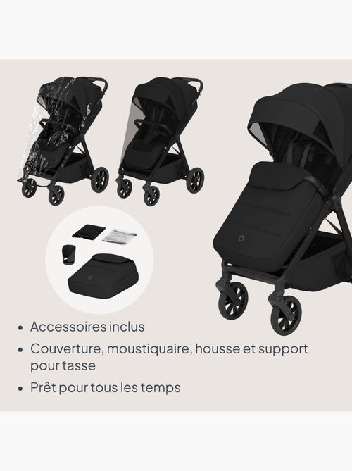 Carrinho de bebé compacto lionelo bett- leve & dobrável - leve & dobrável - até 22 kg - Kiabi Carrinho de bebé compacto lionelo bett- leve & dobrável - leve & dobrável - até 22 kg - Kiabi