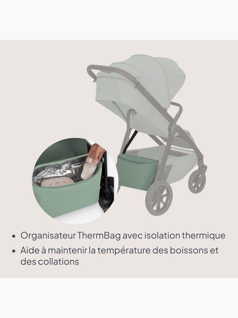 Carrinho de bebé compacto lionelo bett- leve & dobrável - leve & dobrável - até 22 kg Verde - Kiabi