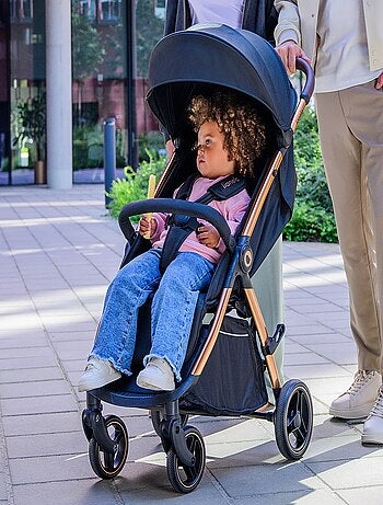 Carrinho de bebé compacto LIONELO Ingrid – Amortecimento – Até 22 kg – Leve e dobrável
