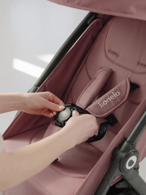 Carrinho de bebé compacto LIONELO Ingrid – Amortecimento – Até 22 kg – Leve e dobrável - Kiabi Carrinho de bebé compacto LIONELO Ingrid – Amortecimento – Até 22 kg – Leve e dobrável - Kiabi