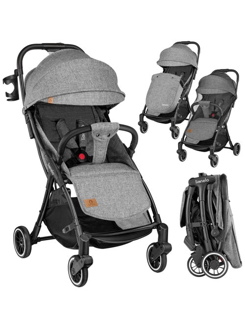 Carrinho de bebé compacto LIONELO Julie One - Até 22 kg - Leve & dobrável - Acessórios - Kiabi Carrinho de bebé compacto LIONELO Julie One - Até 22 kg - Leve & dobrável - Acessórios - Kiabi