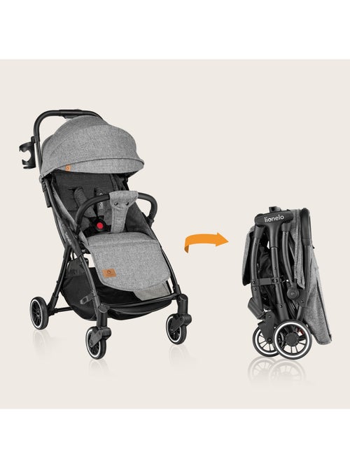 Carrinho de bebé compacto LIONELO Julie One - Até 22 kg - Leve & dobrável - Acessórios - Kiabi Carrinho de bebé compacto LIONELO Julie One - Até 22 kg - Leve & dobrável - Acessórios - Kiabi