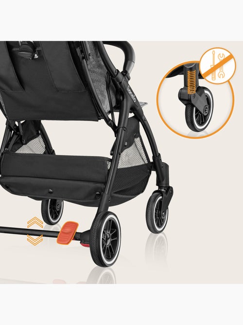 Carrinho de bebé compacto LIONELO Julie One - Até 22 kg - Leve & dobrável - Acessórios - Kiabi Carrinho de bebé compacto LIONELO Julie One - Até 22 kg - Leve & dobrável - Acessórios - Kiabi
