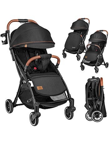 Carrinho de bebé compacto LIONELO Julie One - Até 22 kg - Leve & dobrável - Acessórios