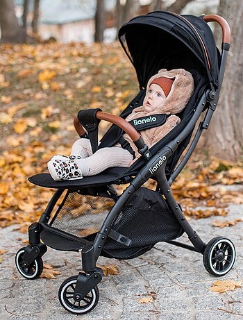 Carrinho de bebé compacto LIONELO Julie One - Até 22 kg - Leve & dobrável - Acessórios