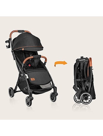 Carrinho de bebé compacto LIONELO Julie One - Até 22 kg - Leve & dobrável - Acessórios