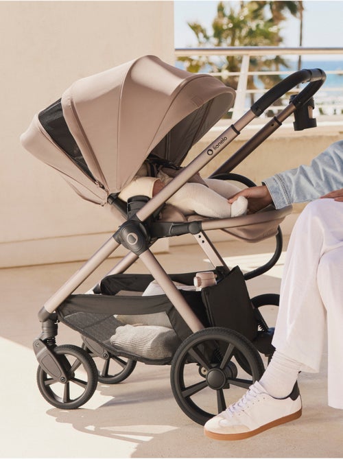 Carrinho de bebé Duo LIONELO Carmine - Até 22 kg - Conjunto com carrinho, alcofa e acessórios - Kiabi Carrinho de bebé Duo LIONELO Carmine - Até 22 kg - Conjunto com carrinho, alcofa e acessórios - Kiabi