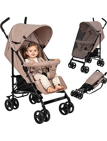 Carrinho de Bebé Ligeiro LIONELO Elia - Compacto - Dobrável - Mosquiteiro - 6-36 Meses