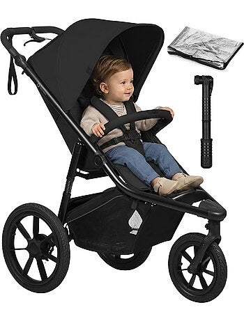 Carrinho de Bebé Todo-o-Terreno LIONELO Azura - Desportivo - Até 22 kg - Travão Duplo