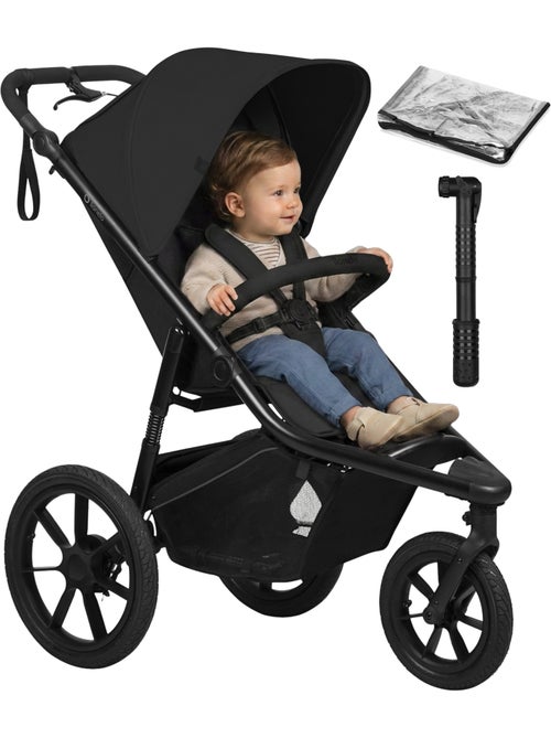 Carrinho de Bebé Todo-o-Terreno LIONELO Azura - Desportivo - Até 22 kg - Travão Duplo - Kiabi Carrinho de Bebé Todo-o-Terreno LIONELO Azura - Desportivo - Até 22 kg - Travão Duplo - Kiabi