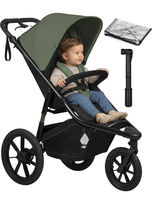 Carrinho de Bebé Todo-o-Terreno LIONELO Azura - Desportivo - Até 22 kg - Travão Duplo - Kiabi Carrinho de Bebé Todo-o-Terreno LIONELO Azura - Desportivo - Até 22 kg - Travão Duplo - Kiabi