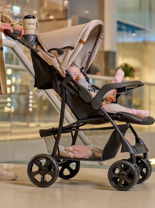 Carrinho de bebé todo-o-terreno LIONELO Emma – 6–36 meses – Saco incluído – Dobragem rápida - Kiabi Carrinho de bebé todo-o-terreno LIONELO Emma – 6–36 meses – Saco incluído – Dobragem rápida - Kiabi