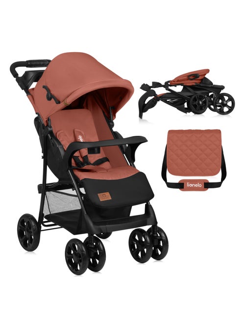 Carrinho de bebé todo-o-terreno LIONELO Emma – 6–36 meses – Saco incluído – Dobragem rápida - Kiabi Carrinho de bebé todo-o-terreno LIONELO Emma – 6–36 meses – Saco incluído – Dobragem rápida - Kiabi
