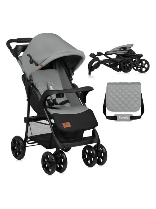 Carrinho de bebé todo-o-terreno LIONELO Emma – 6–36 meses – Saco incluído – Dobragem rápida - Kiabi Carrinho de bebé todo-o-terreno LIONELO Emma – 6–36 meses – Saco incluído – Dobragem rápida - Kiabi
