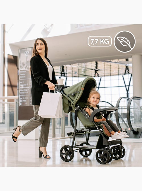 Carrinho de bebé todo-o-terreno LIONELO Emma – 6–36 meses – Saco incluído – Dobragem rápida - Kiabi Carrinho de bebé todo-o-terreno LIONELO Emma – 6–36 meses – Saco incluído – Dobragem rápida - Kiabi
