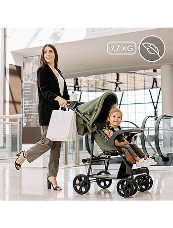 Carrinho de bebé todo-o-terreno LIONELO Emma – 6–36 meses – Saco incluído – Dobragem rápida