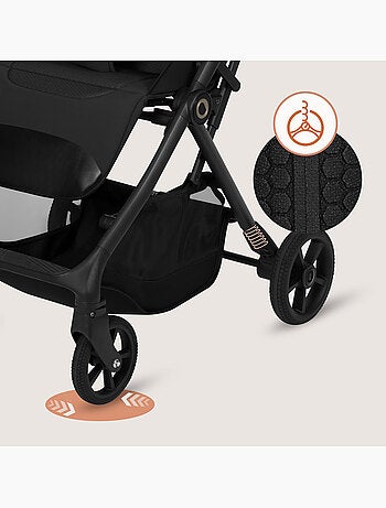 Carrinho de Bebé Todo-O-Terreno LIONELO Tansi - Rodas GravelTech - Leve