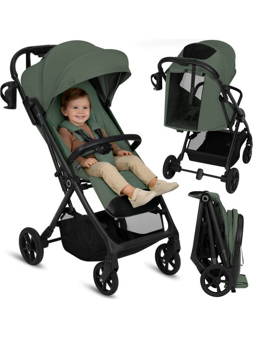 Carrinho de Bebé Todo-O-Terreno LIONELO Tansi - Rodas GravelTech - Leve - Kiabi