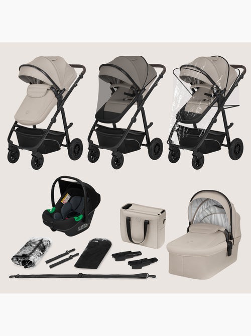 Carrinho de bebé Trio LIONELO Bianka – Até 22 kg – Conjunto com carrinho, alcofa, cadeira auto - Kiabi Carrinho de bebé Trio LIONELO Bianka – Até 22 kg – Conjunto com carrinho, alcofa, cadeira auto - Kiabi