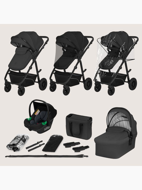 Carrinho de bebé Trio LIONELO Bianka – Até 22 kg – Conjunto com carrinho, alcofa, cadeira auto - Kiabi