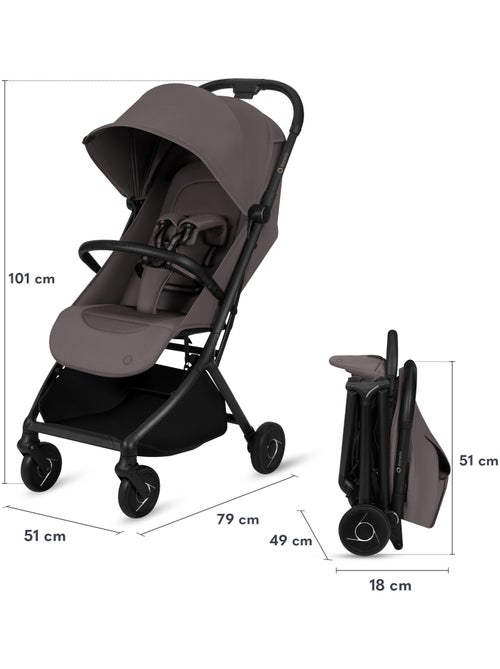Carrinho de Bebé Ultracompacto LIONELO Sia - Ultraleve 5.9 kg - Apto Avião - Kiabi Carrinho de Bebé Ultracompacto LIONELO Sia - Ultraleve 5.9 kg - Apto Avião - Kiabi