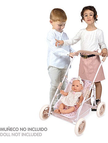 Carrinho de boneca 2 em 1 colorbaby