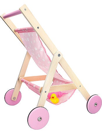 Carrinho de bonecas 36 cm madeira WOOMAX