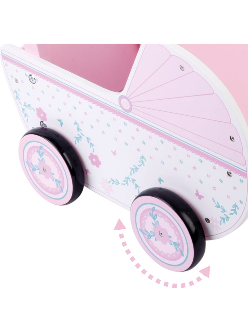 Carrinho de bonecas madeira woomax N/D - Kiabi