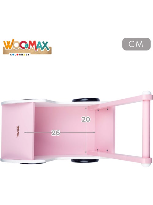 Carrinho de bonecas madeira woomax - Kiabi Carrinho de bonecas madeira woomax - Kiabi