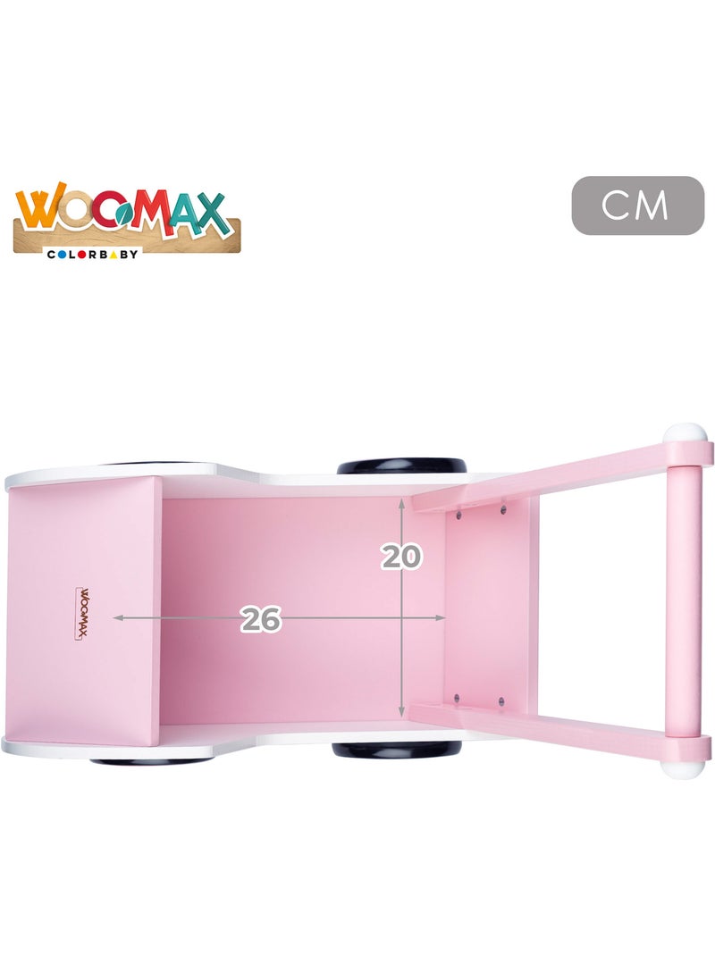 Carrinho de bonecas madeira woomax N/D - Kiabi