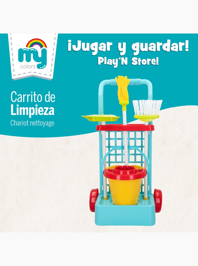 Carrinho de limpeza my home colors N/D - Kiabi