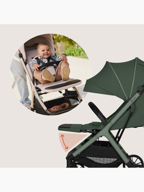 Carrinho de passeio compacto LIONELO Cloe Plus - Rodas grandes - Fecho auto - Ventilação - Kiabi Carrinho de passeio compacto LIONELO Cloe Plus - Rodas grandes - Fecho auto - Ventilação - Kiabi