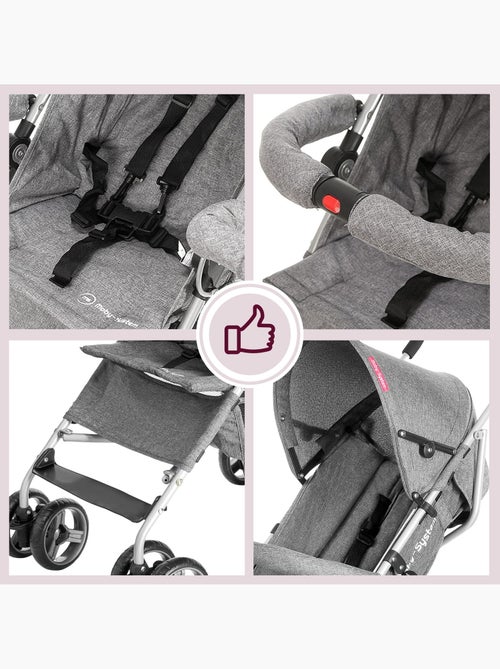 Carrinho moby-system barton para crianças até 15 kg - Kiabi Carrinho moby-system barton para crianças até 15 kg - Kiabi