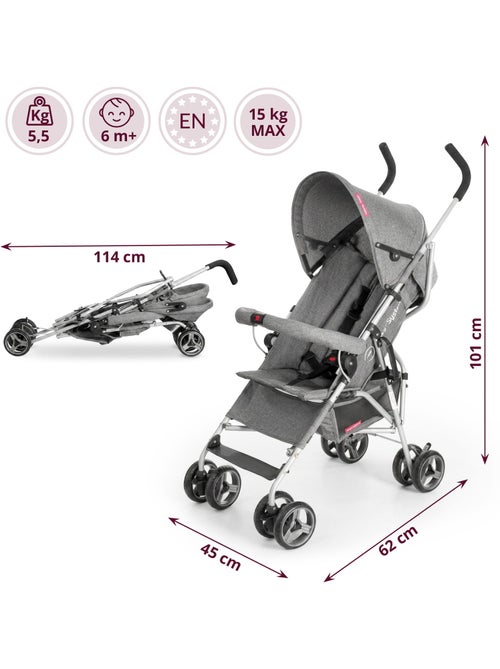 Carrinho moby-system barton para crianças até 15 kg - Kiabi Carrinho moby-system barton para crianças até 15 kg - Kiabi