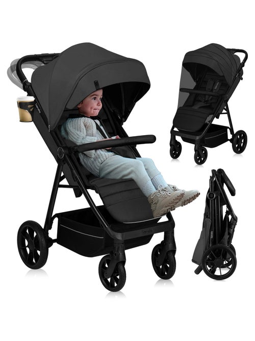 Carrinho todo-o-terreno LIONELO Mira - Até 22 kg - Grande área de assento - Rodas grandes - Kiabi