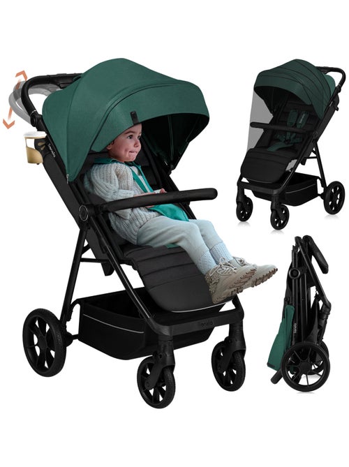 Carrinho todo-o-terreno LIONELO Mira - Até 22 kg - Grande área de assento - Rodas grandes - Kiabi