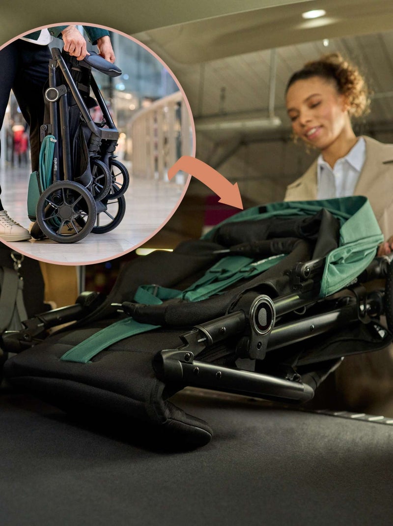 Carrinho todo-o-terreno LIONELO Mira - Até 22 kg - Grande área de assento - Rodas grandes Verde - Kiabi