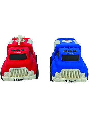 Carrinhos – pack de polícia e camião de bombeiros