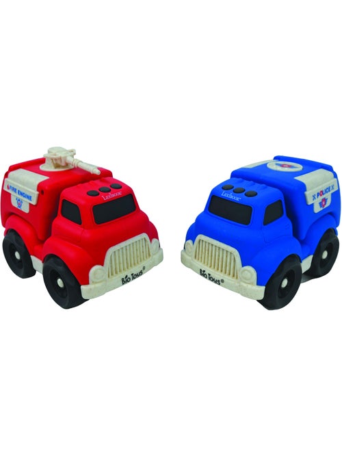 Carrinhos – pack de polícia e camião de bombeiros - Kiabi