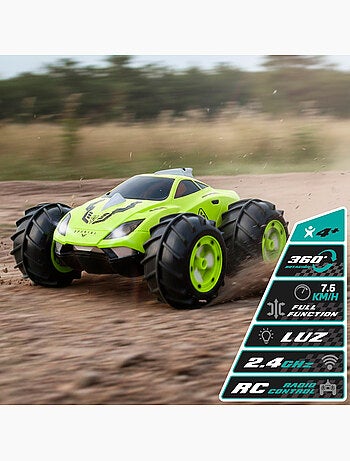 Carro anfíbio nitro de controle remoto speed & go